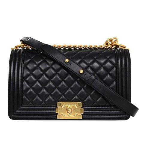 rebag chanel boy bag|Chanel black boyfriend bag.